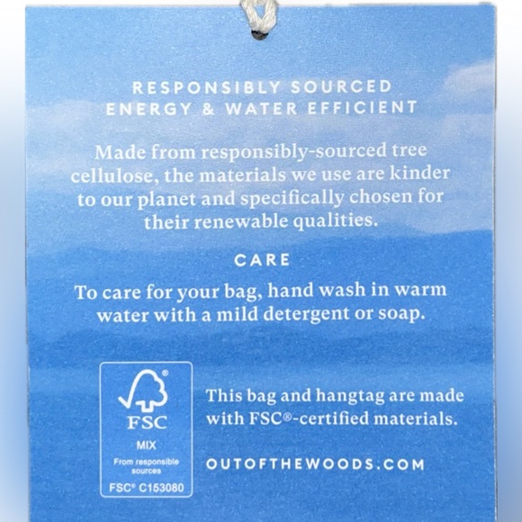 OUT OF THE WOODS Reusable Washable Extra Large Tote Bag - Picture 5 of 9